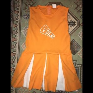 Little girls UT VOLS cheerleading outfit